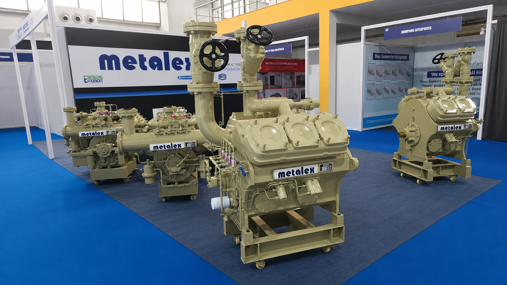 Metalex ice plant refrigeration